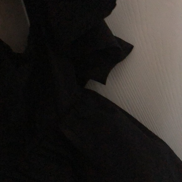 Eloquii woman’s black front wrap  blouse - Picture 6 of 13